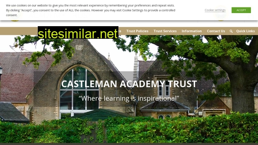 castlemanacademytrust.co.uk alternative sites