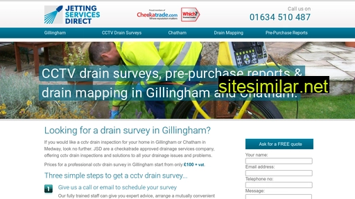 cctv-drain-surveys-gillingham.co.uk alternative sites