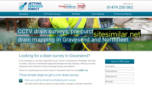 cctv-drain-surveys-gravesend.co.uk alternative sites