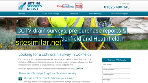 cctv-drain-surveys-uckfield.co.uk alternative sites