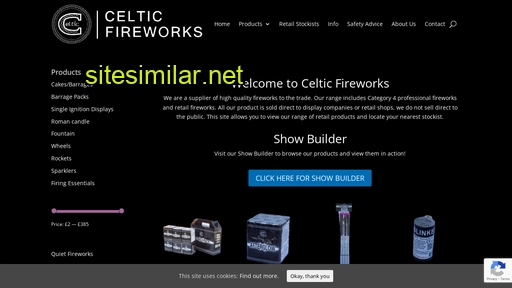 celticfireworksretail.co.uk alternative sites