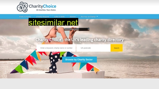 charitychoice.co.uk alternative sites