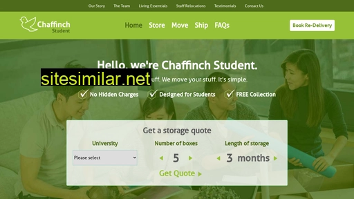 chaffinchstudent.co.uk alternative sites