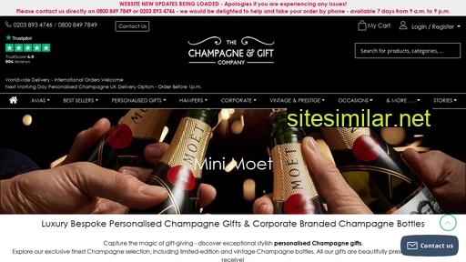 Champagneandgifts similar sites
