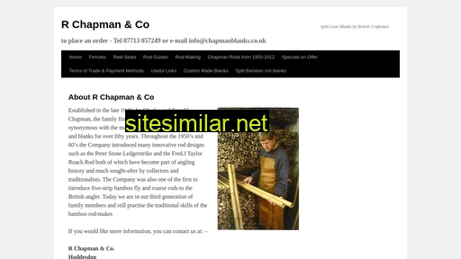 Chapmanblanks similar sites