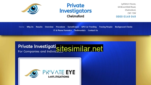 chelmsford-private-investigators.co.uk alternative sites