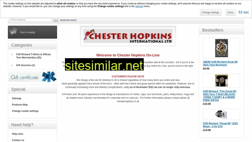 chesterhopkins.co.uk alternative sites