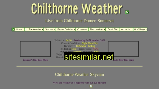 chilthorneweather.co.uk alternative sites