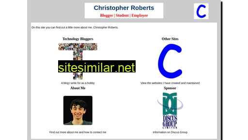 Christopherroberts similar sites