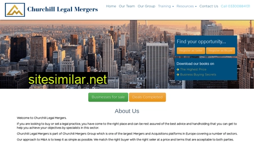 Churchill-legal-mergers similar sites