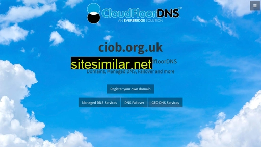 ciob.org.uk alternative sites