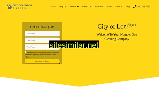 city-of-london-cleaners.co.uk alternative sites
