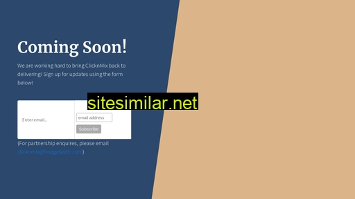 Clicknmix similar sites
