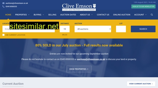 cliveemson.co.uk alternative sites