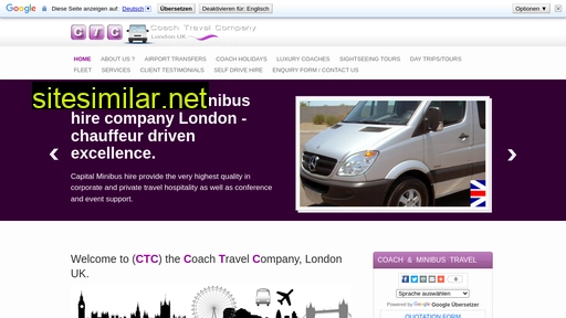 coachtravelcompany.co.uk alternative sites