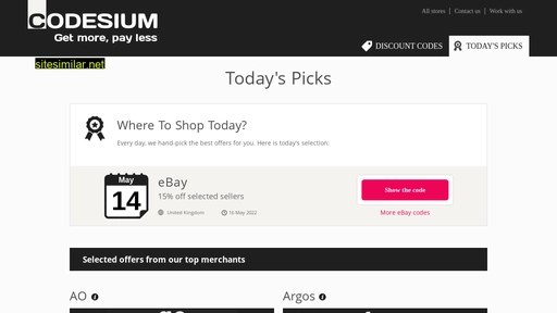 codesium.co.uk alternative sites