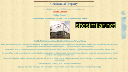 commercial-property-in-hampshire-berkshire-and-surrey.co.uk alternative sites