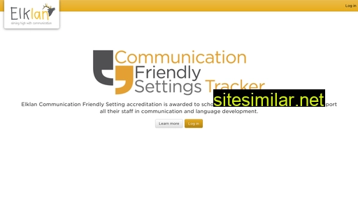 Communicationfriendly similar sites