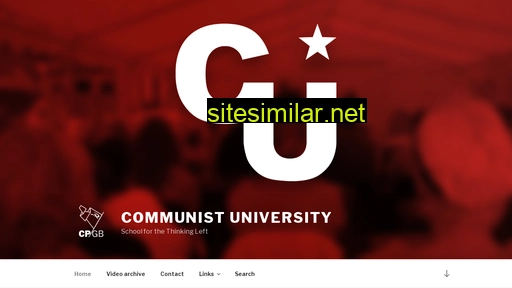Communistuniversity similar sites