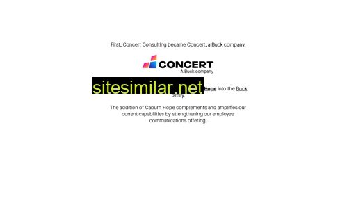 concertconsult.co.uk alternative sites