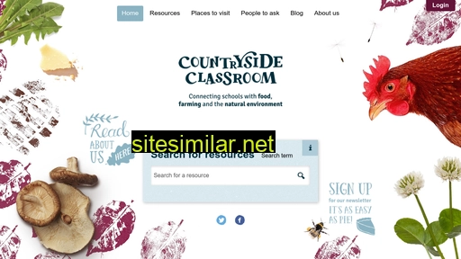 countrysideclassroom.org.uk alternative sites