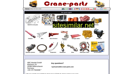 crane-parts.co.uk alternative sites