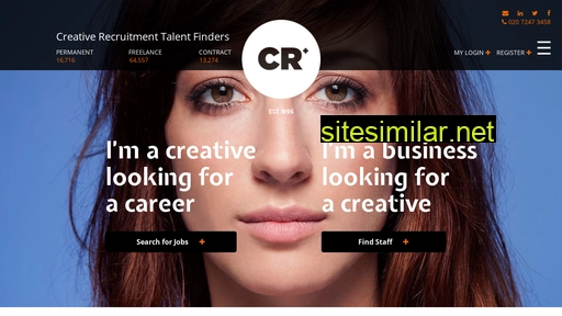 Creativerecruitment similar sites