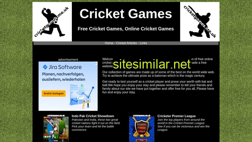 cricketgames.me.uk alternative sites