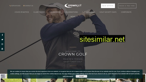 crown-golf.co.uk alternative sites
