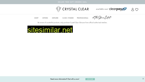 crystalclear.co.uk alternative sites