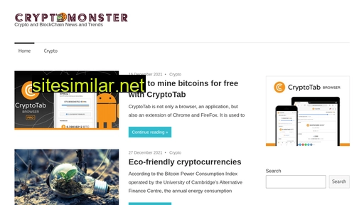 cryptomonster.co.uk alternative sites