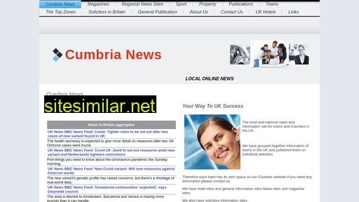 Cumbrianews similar sites