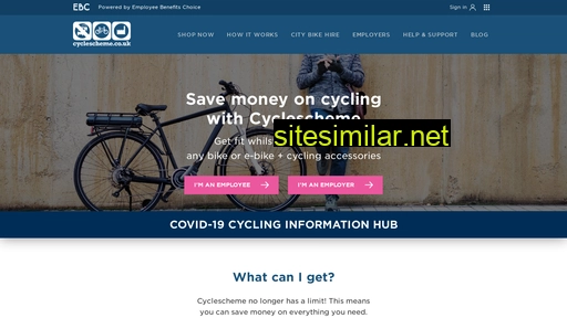 cyclescheme.co.uk alternative sites