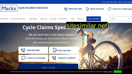 cycleclaims.co.uk alternative sites