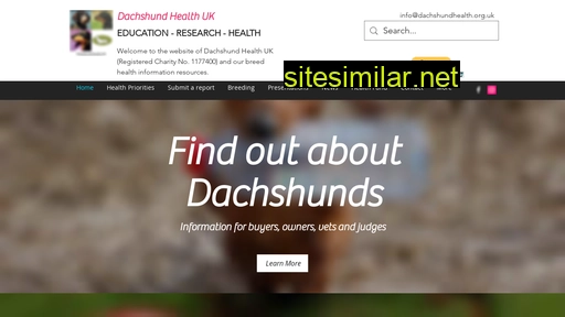 dachshundhealth.org.uk alternative sites