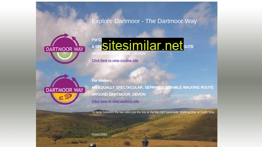 Dartmoorway similar sites