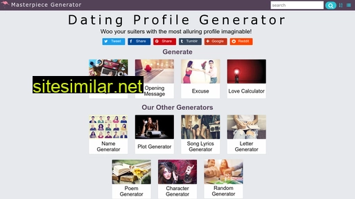 dating-profile-generator.org.uk alternative sites