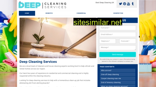 Deep-cleaning-services similar sites
