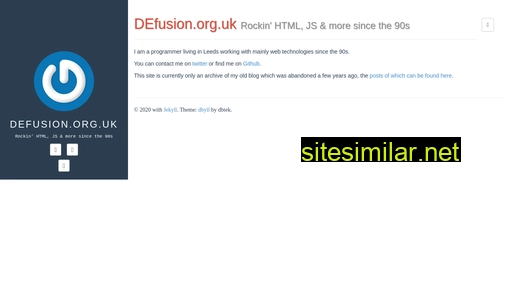 defusion.org.uk alternative sites