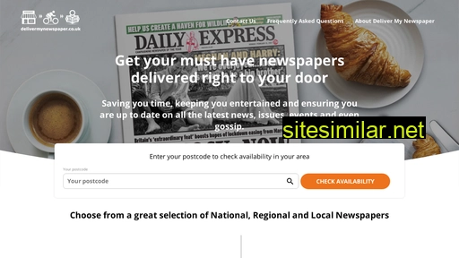 delivermynewspaper.co.uk alternative sites