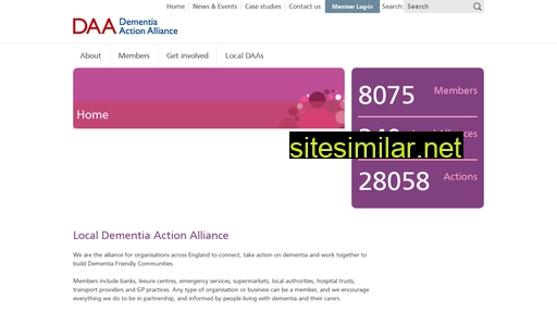 dementiaaction.org.uk alternative sites