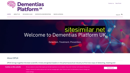 dementiasplatform.uk alternative sites