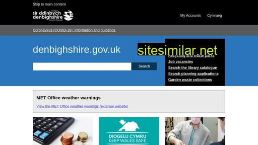 denbighshire.gov.uk alternative sites