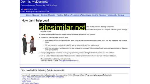 dennismcdermott.co.uk alternative sites