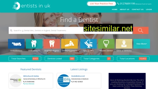 dentistsinuk.co.uk alternative sites