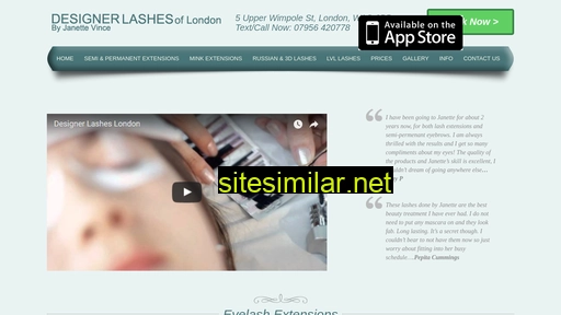designerlashes.co.uk alternative sites
