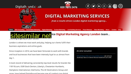 digitalhound.co.uk alternative sites