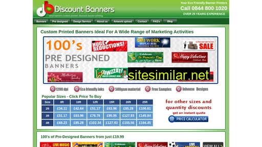 discountbanners.co.uk alternative sites