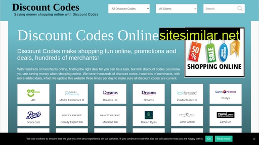 discountcodesava.co.uk alternative sites
