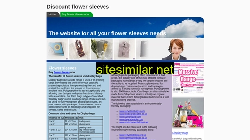 discountflowersleeves.co.uk alternative sites